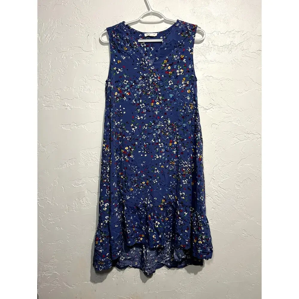 BeachLunchLounge floral hi low mini dress womens XS boho chic‎ bohemian